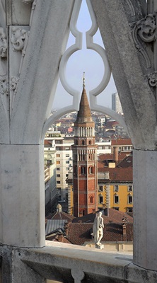 View of Milan, Italy